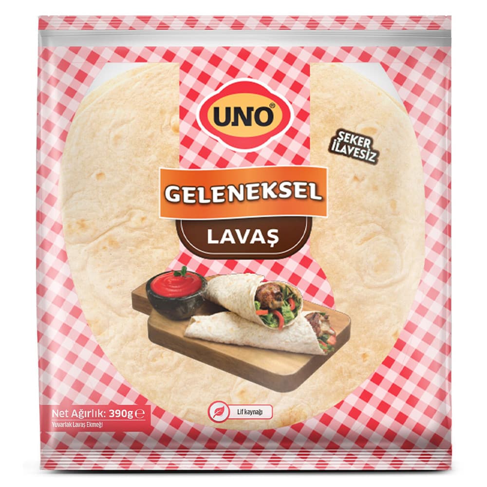 UNO GELENEKSEL LAVAŞ 25 CM