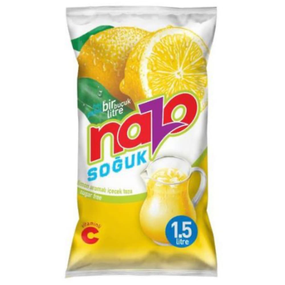 NAZO LİMON AROMALI TOZ İÇECEK