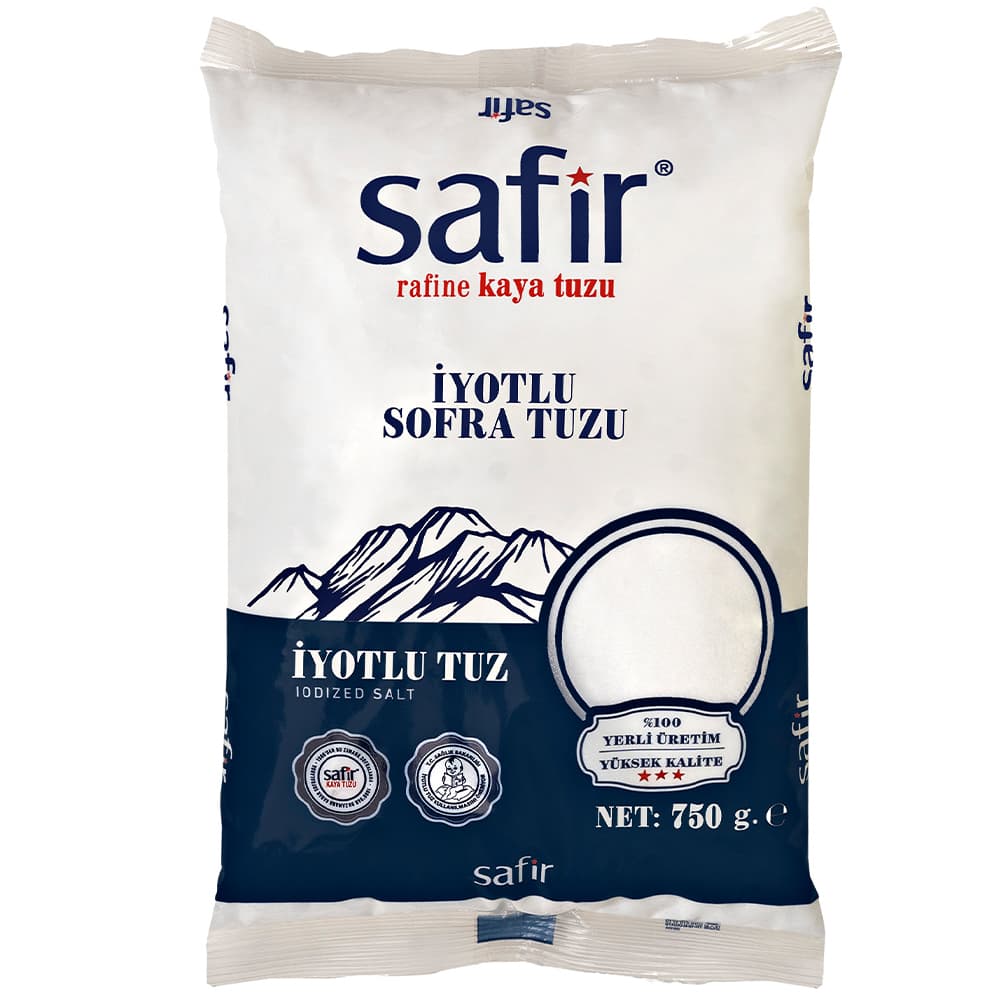 SAFİR İYOTLU POŞET TUZ