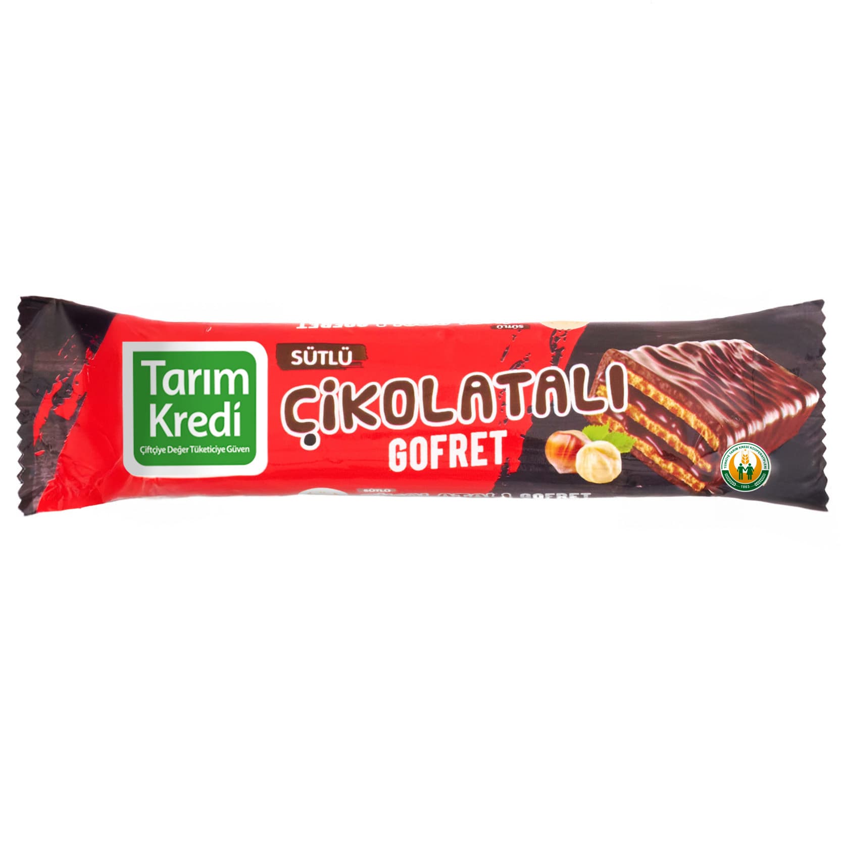 TK GOFRET SÜTLÜ ÇİKOLATA KAPLAMALI