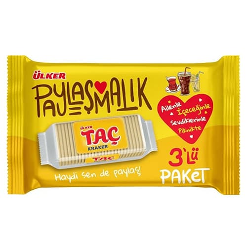 ÜLKER TAÇ KRAKER 3X