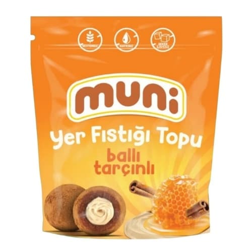 MUNİ BALLI TARÇINLI YER FISTIĞI TOPU 80 G