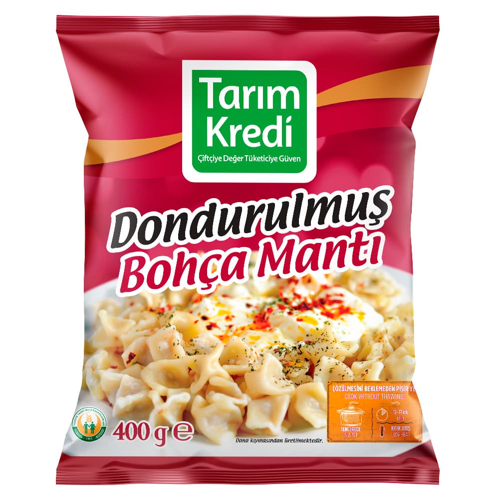 TK DONDURULMUŞ BOHÇA MANTI