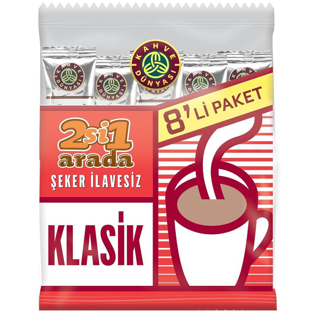 KAHVE DÜNYASI 2Sİ1 ARADA 8'Lİ MP