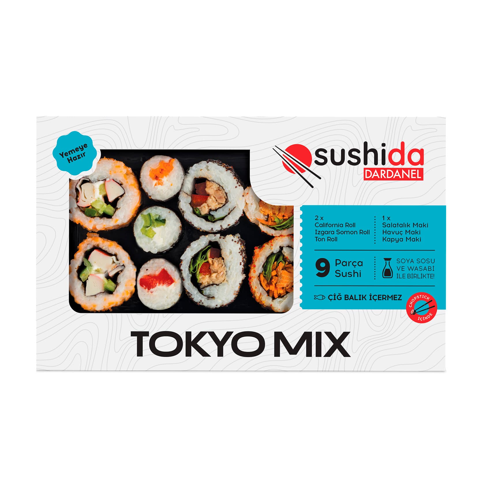 DARDANEL SUSHİDA TOKYO MIX 190G