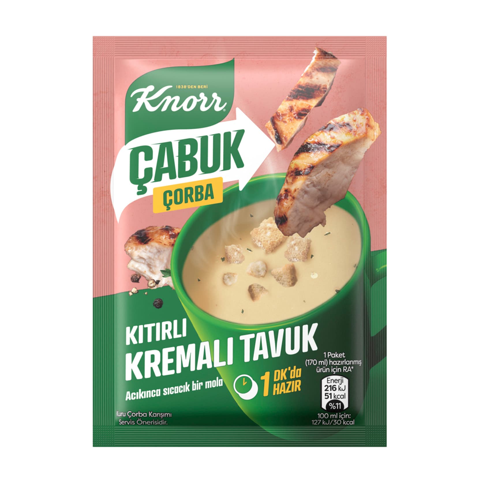 KNORR KREMALI TAVUK ÇORBASI