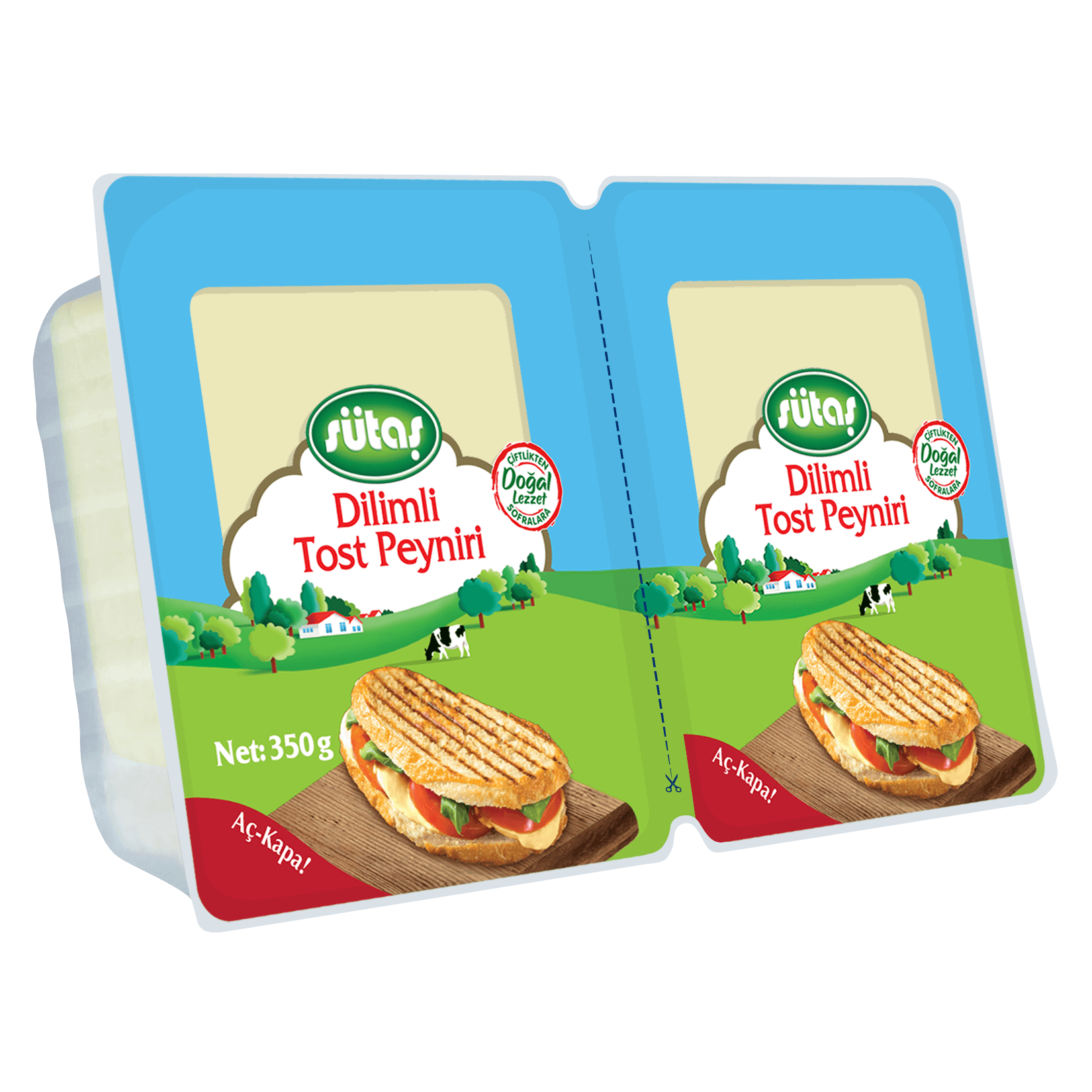 SÜTAŞ TOST PEYNİRİ DİLİMLİ