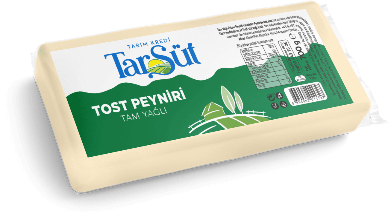TARSÜT TAM YAĞLI TOST PEYNİRİ